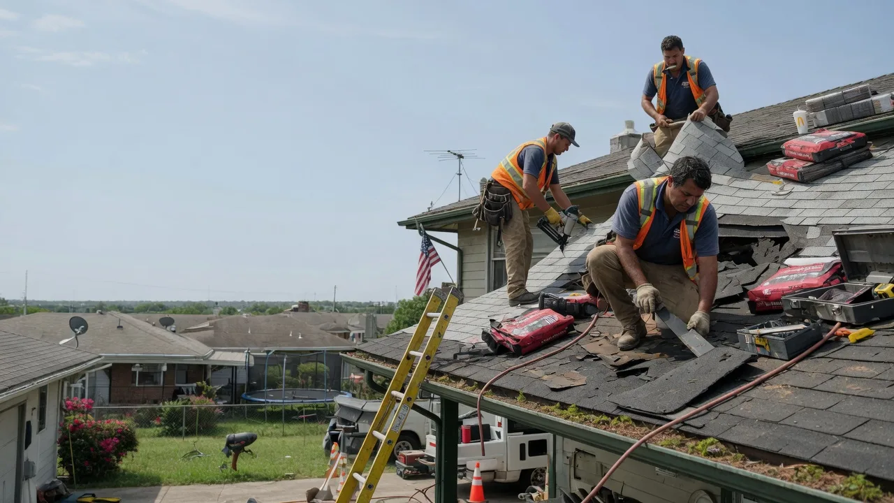 Roof Repair in Cunningham, TX near me